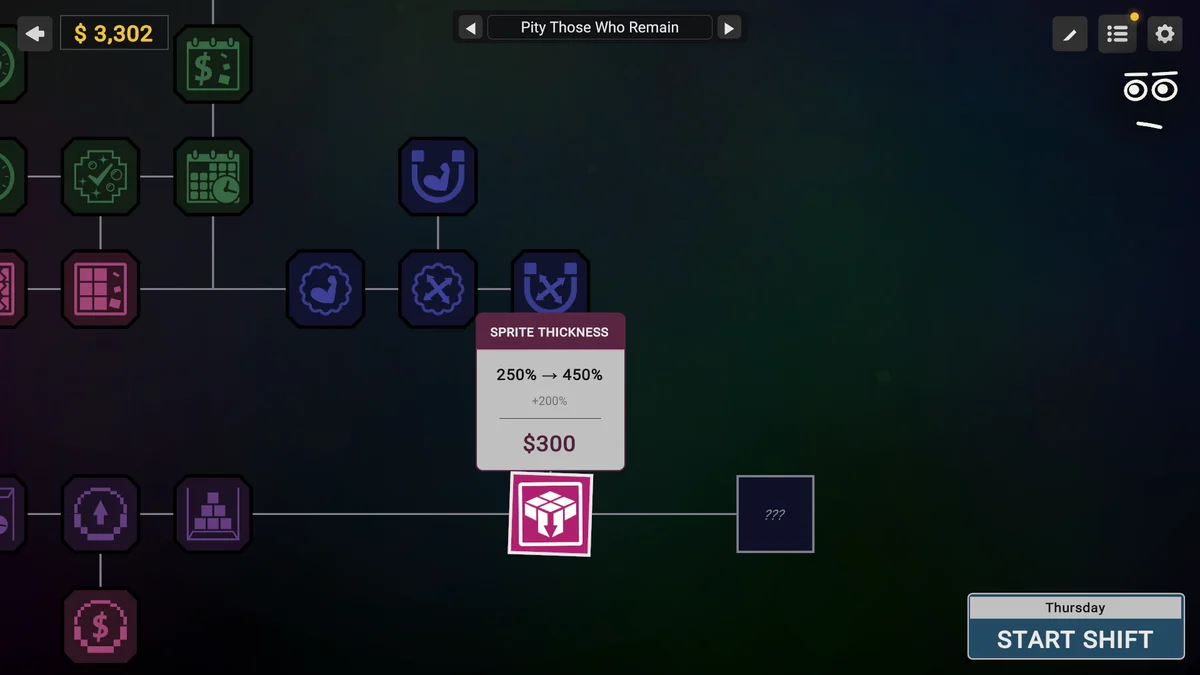 The upgrade tree